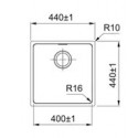 Мойка Franke FEX 110-40 (122.0689.807)
