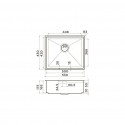 Мойка OMOIKIRI Kasen 53-INT-IN нерж.сталь/нержавеющая сталь (4993304)