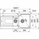 Мойка Franke UBG 651-100, бежевый (114.0595.436)