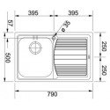 Мойка Franke LLX 611 правая (101.0085.773)