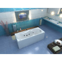Акриловая ванна Bas Мальдива стандарт 160 см на ножках + средство для ванн