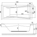 Акриловая ванна Excellent Palace Ultra 180x80