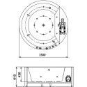 Акриловая ванна Gemy G9230 K