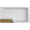 Акриловая ванна Jacob Delafon Bain-Douche Neo 150 R + слив-перелив