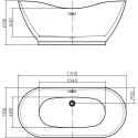 Акриловая ванна Swedbe Vita 8835