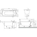 Акриловая ванна Villeroy & Boch My Art UBQ170MYA2V-01 alpin