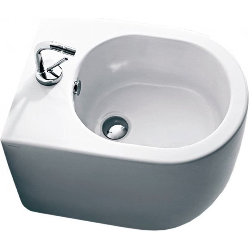 Биде напольное Kerasan Flo 312001 с креплениями