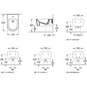 Биде подвесное Villeroy & Boch Avento 54050001 alpin