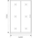 Душевая дверь в нишу Good Door Infinity WTW-140-C-CH