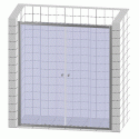 Душевая дверь в нишу Good Door Infinity WTW-TD-170-G-CH