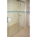 Душевая дверь в нишу GuteWetter Slide Door GK-862 правая 135 см стекло бесцветное, профиль хром