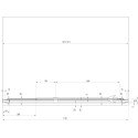 Душевая дверь в нишу Ravak PDOP2-120 Transparent, профиль сатин + средство для ванн и защитное средство