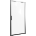 Душевая дверь в нишу STWORKI Стокгольм DE019D2110200 110 см профиль хром матовый