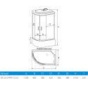 Душевая кабина Erlit Comfort ER4512TPR-C3-RUS