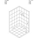 Душевая кабина Esbano Transparencia ESW-100CR