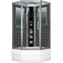 Душевая кабина Niagara Lux 7798B серебристый матовый, черный