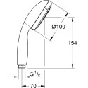 Душевая лейка Grohe Tempesta New 27852001