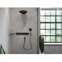 Душевая лейка Hansgrohe Rainfinity 130 26865340 шлифованный черный хром