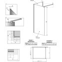 Душевая перегородка Radaway Modo New IV 140x80