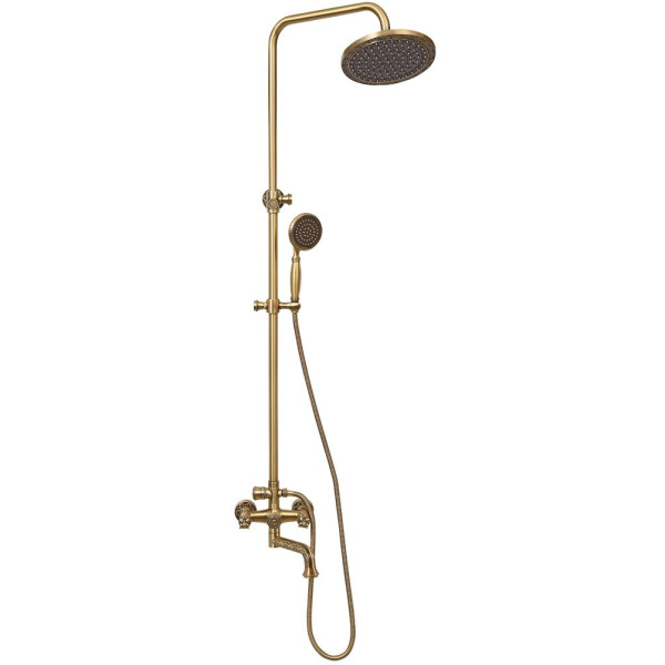 Душевая стойка Bronze de Luxe Florence 10131P для ванны с душем