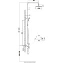 Душевая стойка D&K Potsdam DA2173701B02