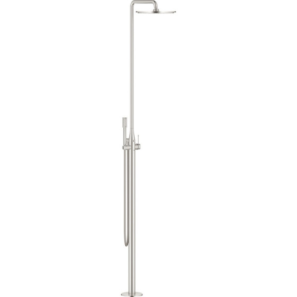 Душевая стойка Grohe Essence New 23741DC1 напольная, суперсталь