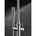 Душевая стойка Grohe Essence New 23741DC1 напольная, суперсталь