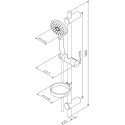 Душевой гарнитур AM.PM Tender F0145A000