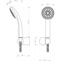 Душевой гарнитур Lemark LM0801C