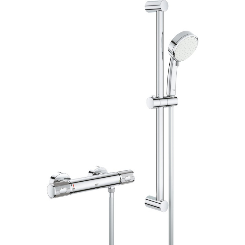Душевой комплект Grohe Grohtherm 1000 Performance 34834000 с термостатом, хром