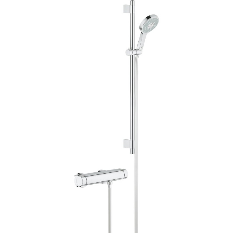 Душевой комплект Grohe Grohtherm 2000 34482001 смеситель + душевой гарнитур