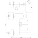 Душевой комплект Lemark Contest LM5814CW + LM5806CW