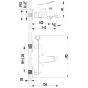 Душевой комплект Lemark Partner LM6556C + LM6552C