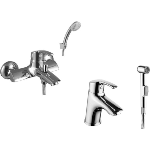 Душевой комплект Lemark Strike LM1102C + LM1116C