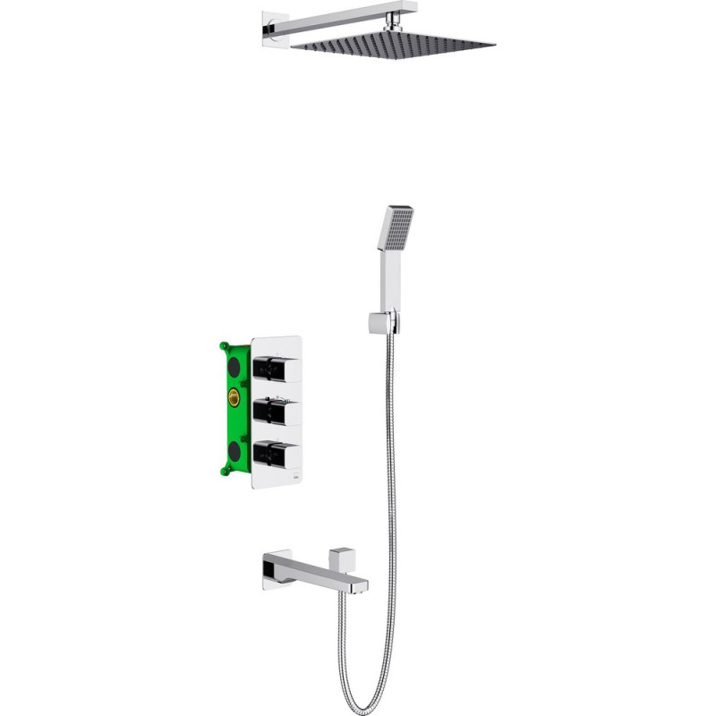 Душевой комплект Timo SX- 5049/00SM chrome С ВНУТРЕННЕЙ ЧАСТЬЮ