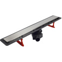 Душевой лоток Pestan Confluo Frameless Line 650 матовый хром