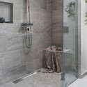 Душевой лоток Pestan Confluo Frameless Line 650 матовый хром
