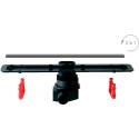 Душевой лоток Pestan Confluo Frameless Line 650 матовый хром