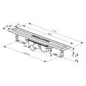 Душевой лоток Ravak Chrome 1050