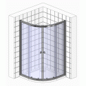 Душевой уголок AM.PM Gem W90G-401-090WT 90x90 с поддоном, с душевой стойкой