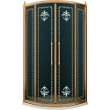 Душевой уголок Cezares Retro scorrevole A R2 100 CP Br