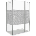 Душевой уголок Good Door Fantasy WTW+SP-F-CH 120x90