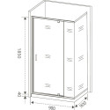 Душевой уголок Good Door Orion WTW-PD+SP-C-CH 90x90