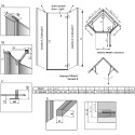 Душевой уголок Radaway Essenza New PTJ 90х90 R