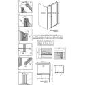 Душевой уголок Radaway Nes KDS I 120x100 R
