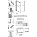 Душевой уголок Radaway Nes KDS I 120x80 L