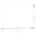Душевой уголок Ravak BLDP2 100х100, Transparent, профиль хром