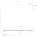 Душевой уголок Ravak PDOP1 90х90, Transparent, профиль и ручки белые