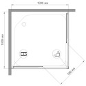 Душевой уголок Royal Bath HPD RB100 HPD-C-CH 100x100