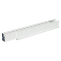Душевой уголок Vegas Glass ZP+ZPV 100*70 01 01 профиль белый, стекло прозрачное